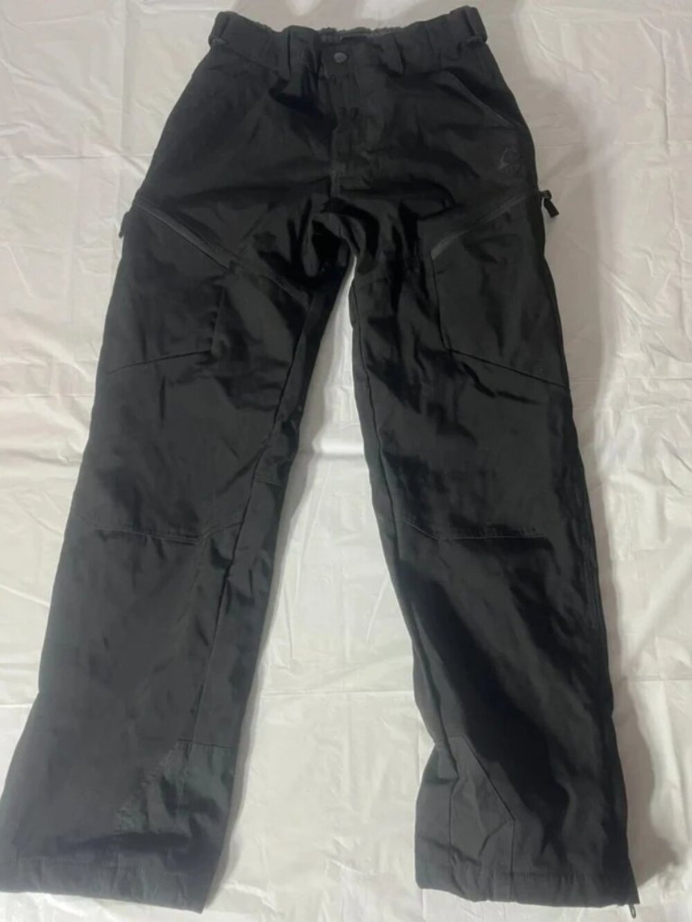 Gerry Men's Black Snow Ski Pants Fleece Lined 4-Way Stretch Waterproof Sz M